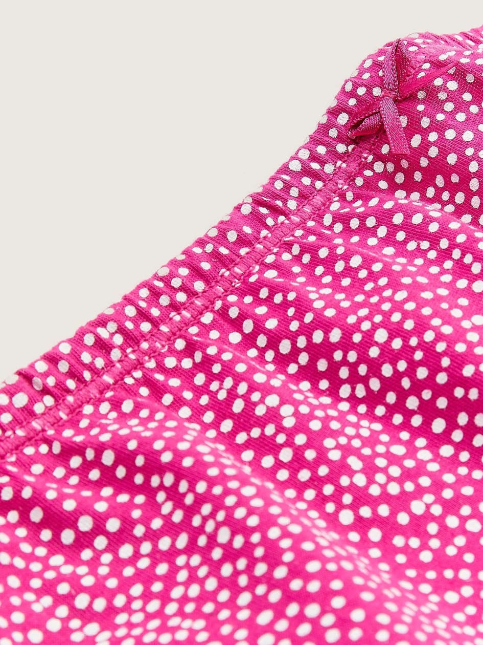 Pink Dotted Cotton Full Brief - ti VOGLIO