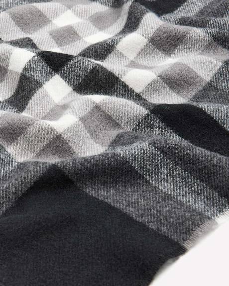 Transitional Plaid Scarf