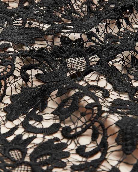 Robe sans manches en dentelle - Addition Elle