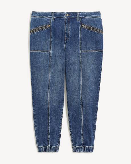 Pantalon style jogger en denim, tissu responsable - d/C JEANS