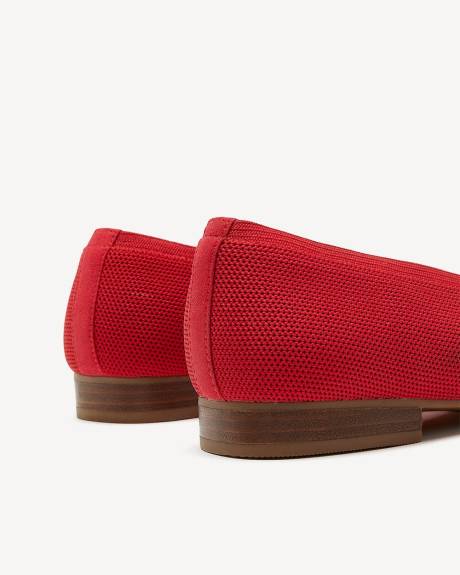 Extra Wide Width, Knit Ballerina Flats