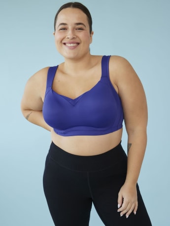 Solid High-Support Underwire Sports Bra - Active Zone
