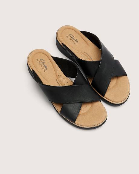 Sandale compensée à enfiler Jillian Gem, pied large - Clarks