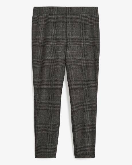 Plaid Ponte de Roma Fashion Legging - PENN. Essentials