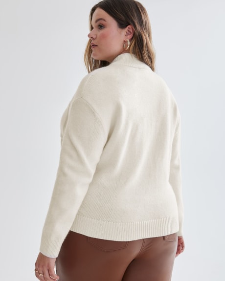 Sweater with Chest Pocket - Addition Elle