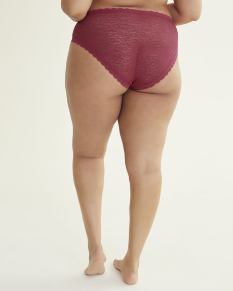 High-Cut Lace Brief - Déesse Collection