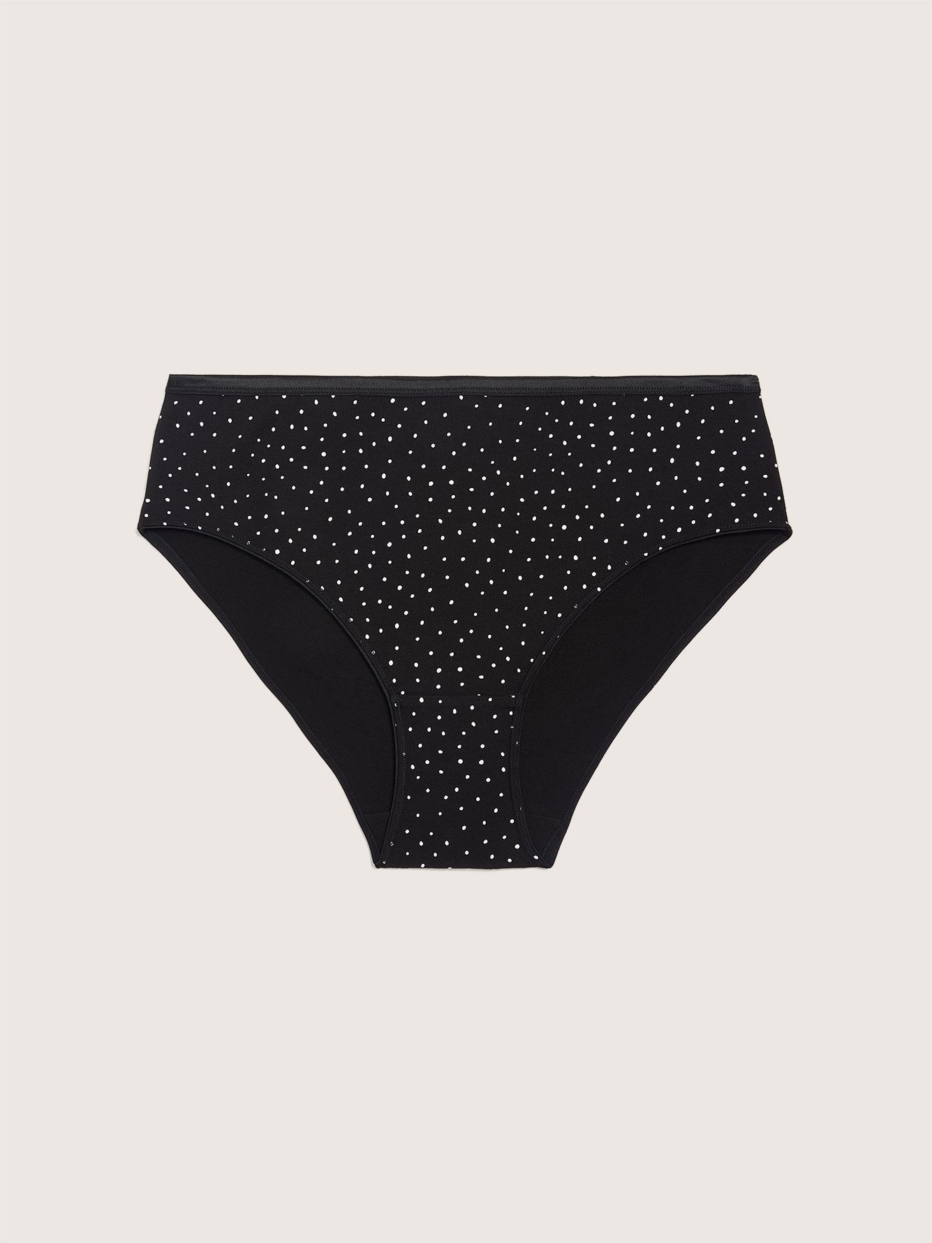 Polka Dot High Cut Brief Panty - Addition Elle | Penningtons