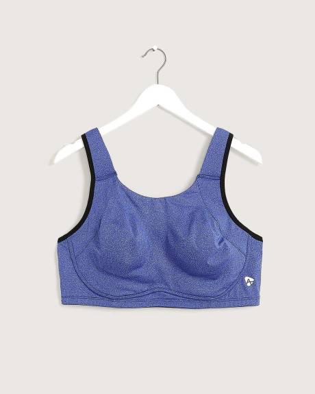 Wireless Sports Bra with Convertible Back - Active Zone