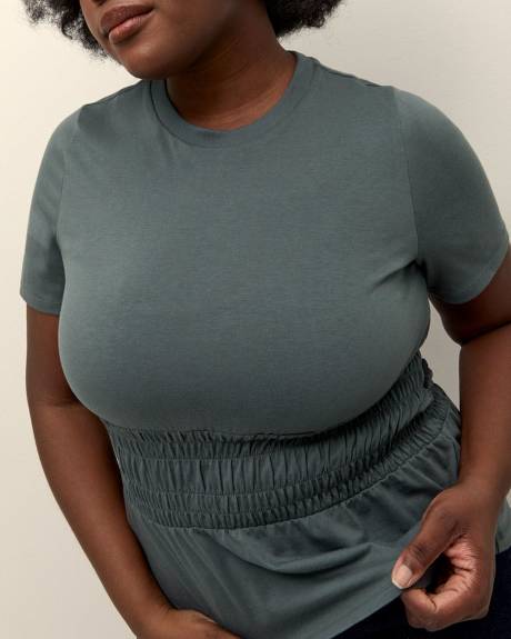 Haut avec bande élastique à la taille - Addition Elle