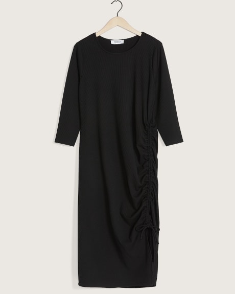 Midi Rib Knit Bodycon Dress - Addition Elle