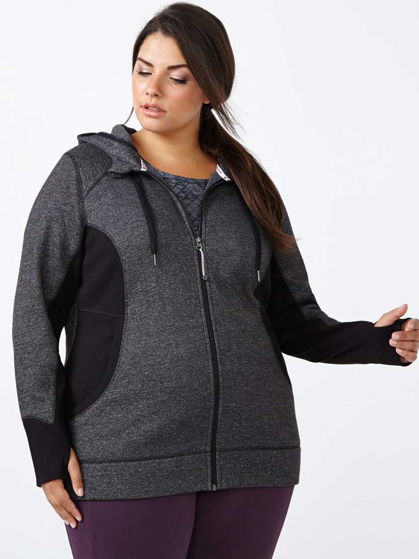 Essentials - Plus-Size Zip Up Hoodie | Penningtons