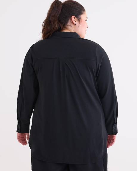 Responsible, 4-Way Stretch Mixed-Media Shirt - Active Zone