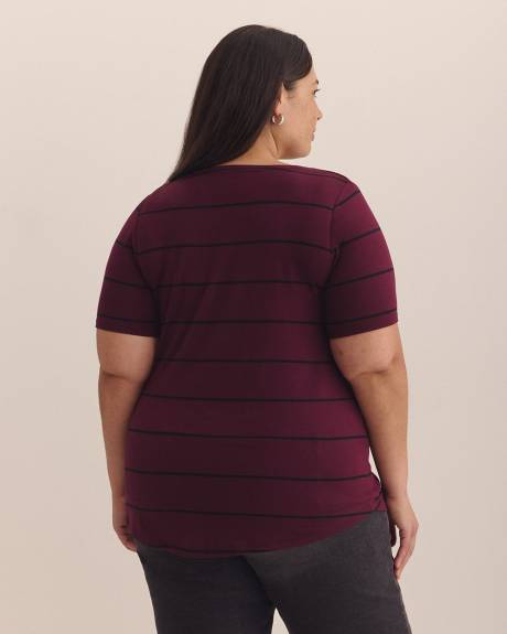 Responsible, Printed Modern-Fit Tee - Addition Elle - PENN. Essentials