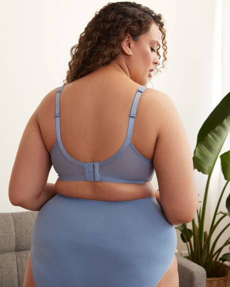 Soutien-gorge contour à pois avec élastique de fantaisie, avec armatures - Déesse Collection