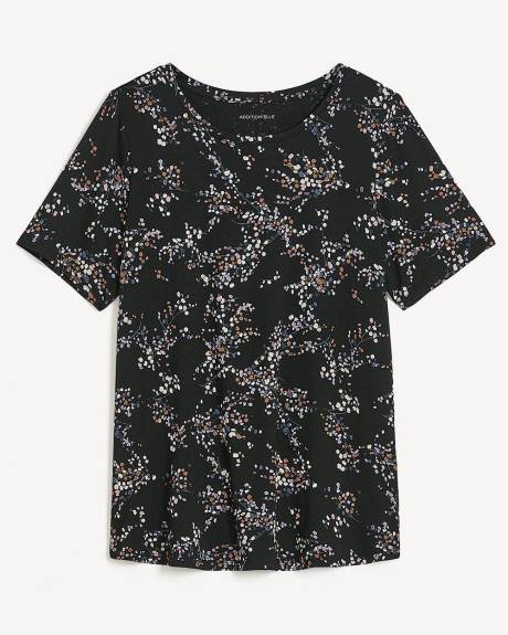 Responsible, Printed Modern-Fit Tee - Addition Elle - PENN. Essentials