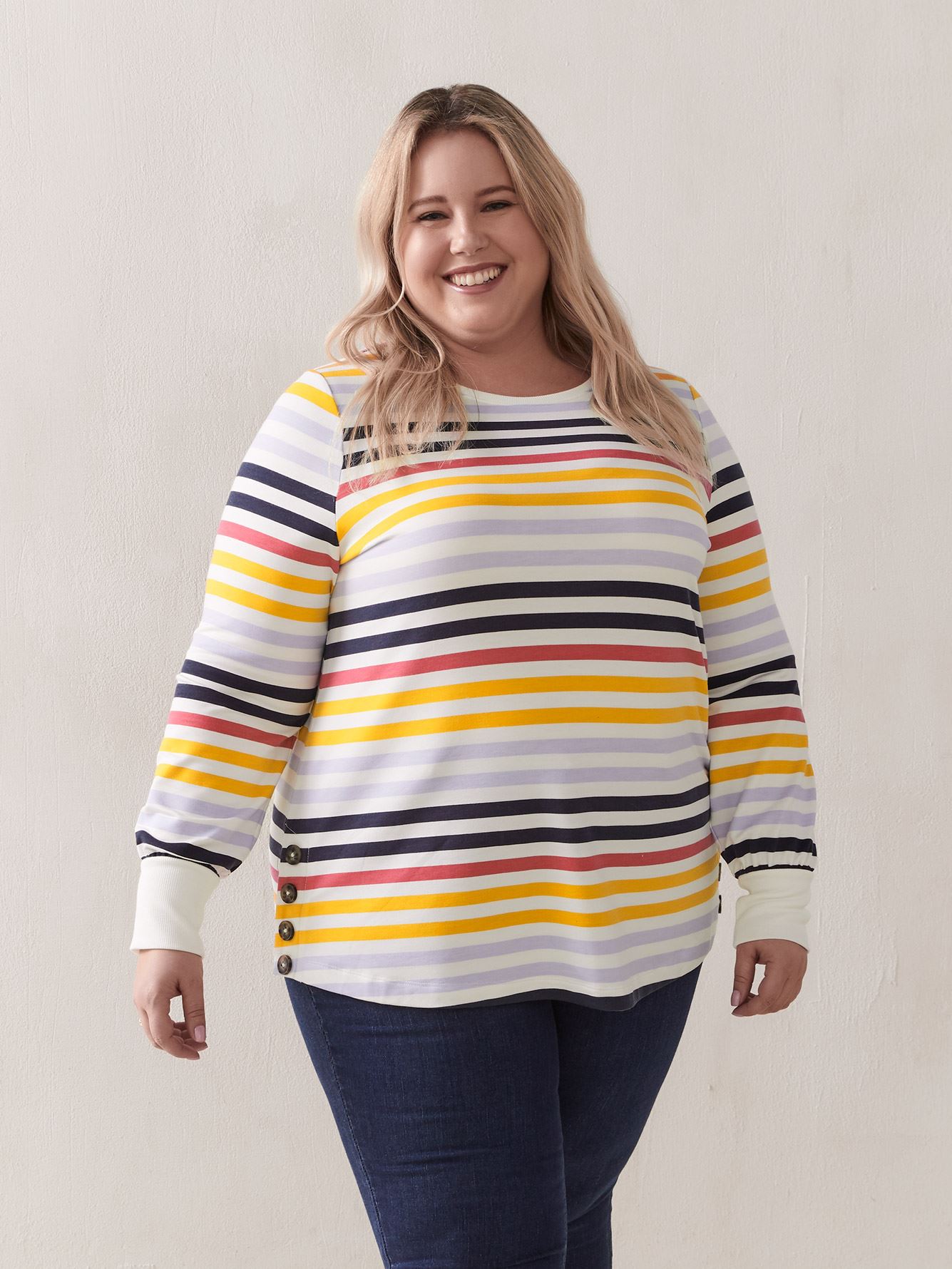 g sport puff sleeve sweatshirt