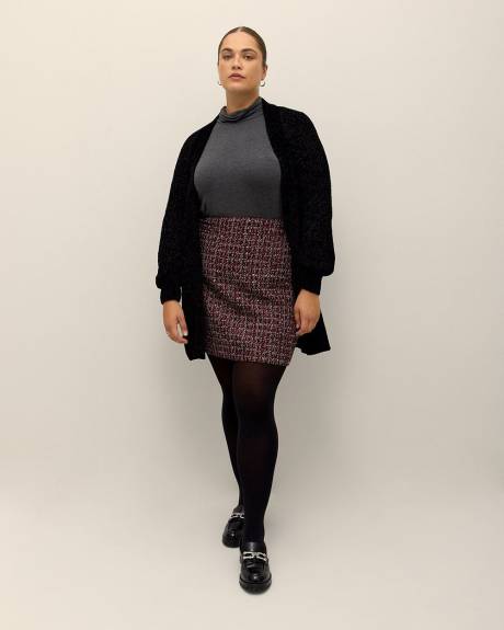 Tweed Mini Skirt