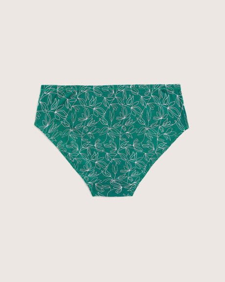 Culotte échancrée en coton à imprimé - tiVOGLIO