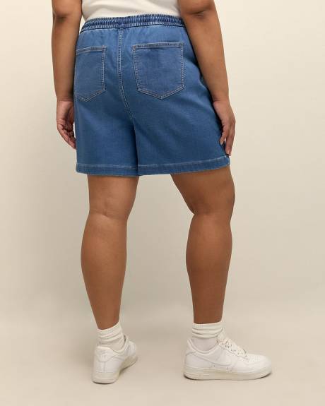 Short en denim extensible, tissu responsable - d/C JEANS
