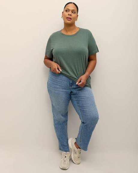 Boyfriend-Fit Short-Sleeve T-Shirt - PENN. Essentials