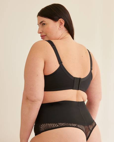 Culotte tanga à taille haute avec dentelle crochetée - ti Voglio
