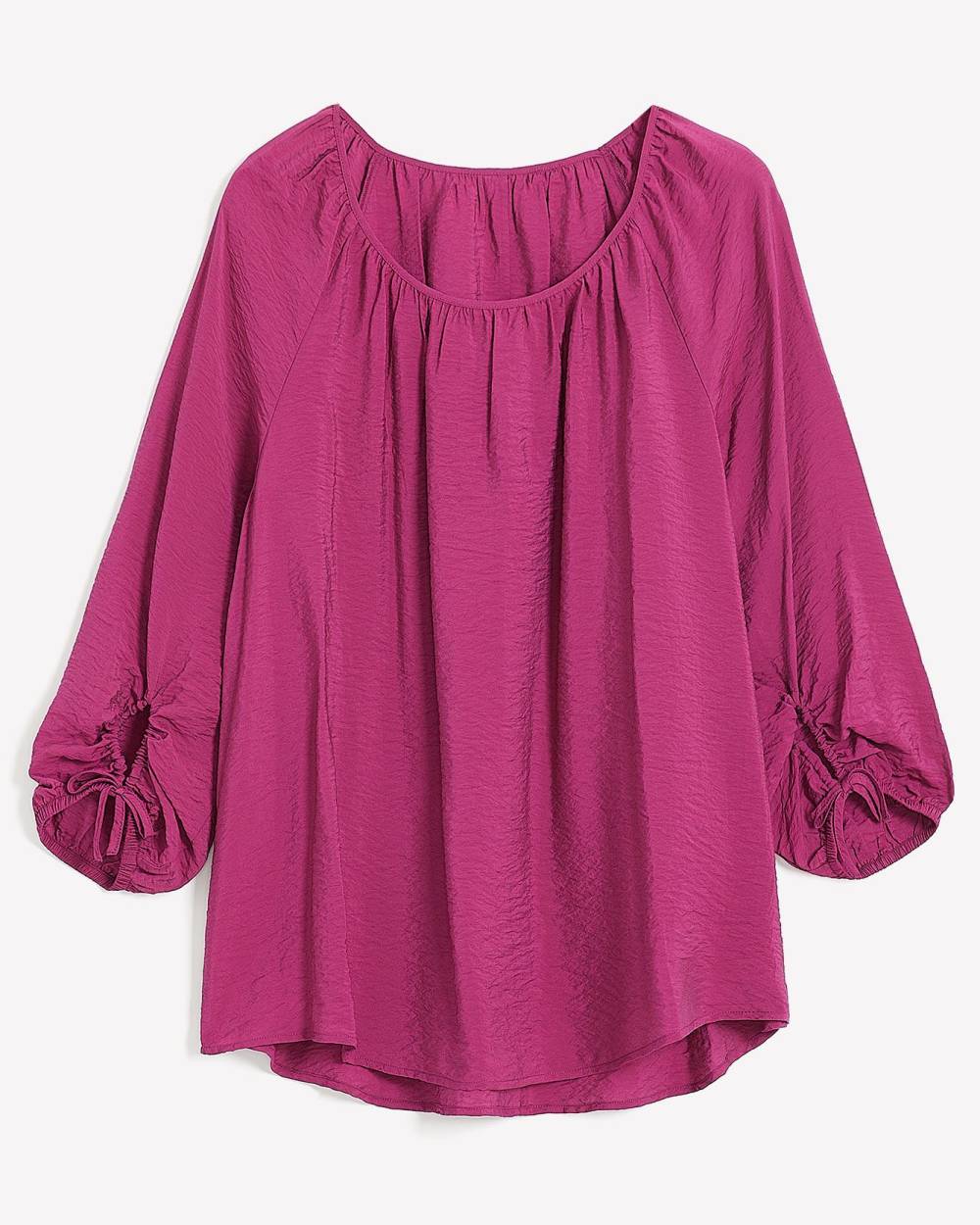 Responsible, Blouse with Balloon Sleeves - Addition Elle | Penningtons