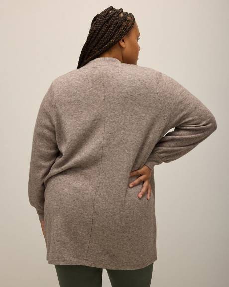 Long-Sleeve Knit Cardigan