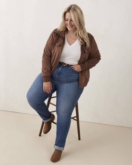 Girlfriend Tunic with V-Neck - PENN. Essentials