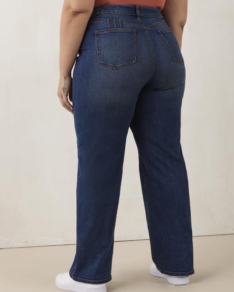 Responsible, High-Rise Curvy-Fit Wide-Leg Jeans - d/C JEANS