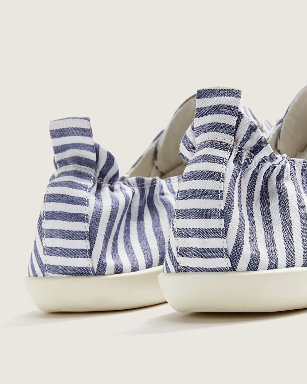 Wide-Width Lace-Up Comfort Sneakers, Striped - Addition Elle | Penningtons