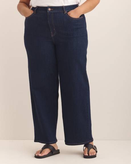 Curvy-Fit Wide-Leg Denim Pant - d/C JEANS