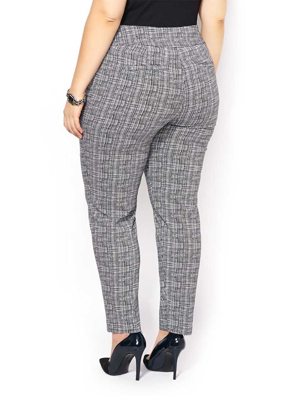 printed ankle pants