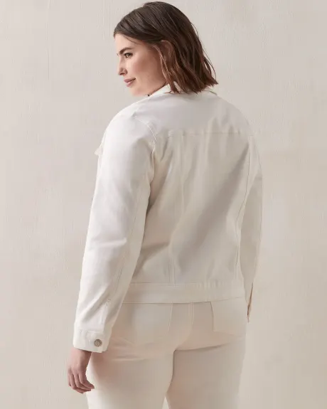 White Denim Jacket - d/C Jeans