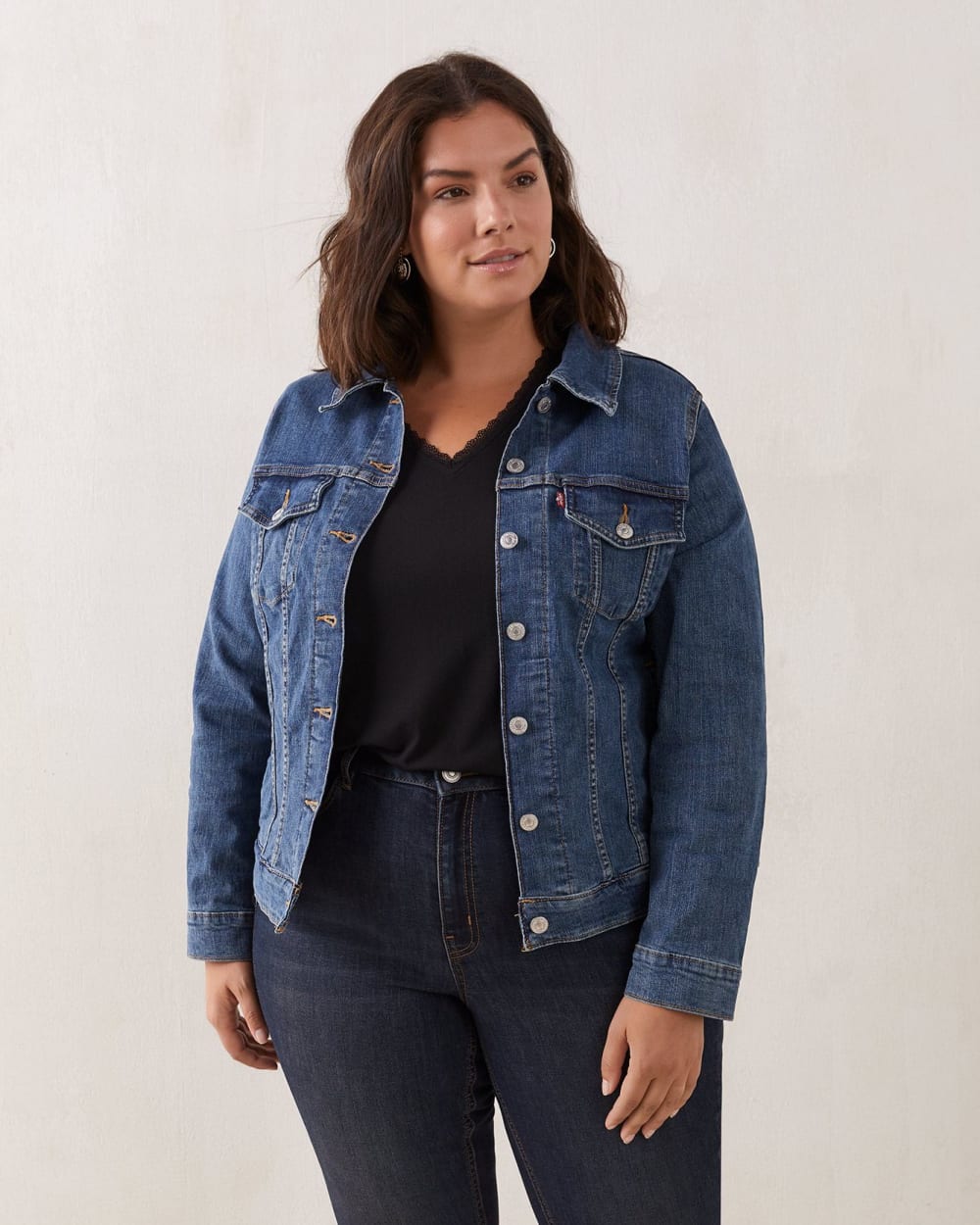 Levi's Women's Original Trucker Denim Jacket, Size: Medium, Blue