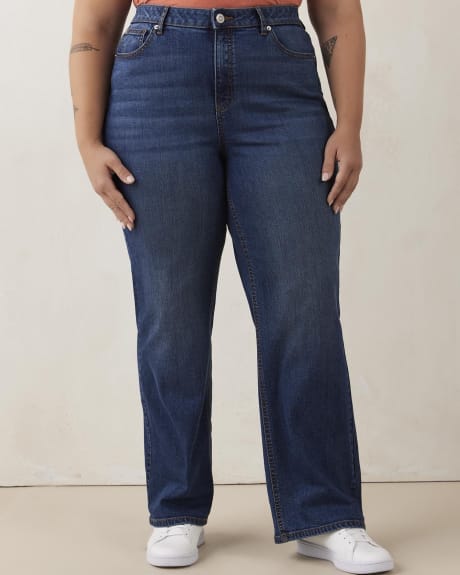 Responsible, High-Rise Curvy-Fit Wide-Leg Jeans - d/C JEANS