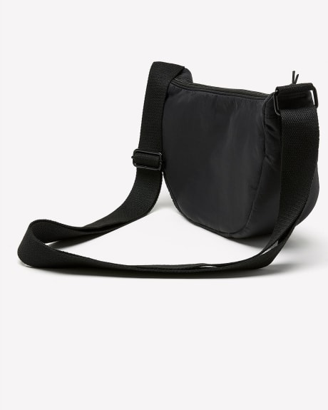 Crescent Nylon Bag with Adjustable Slider Strap - Active Zone