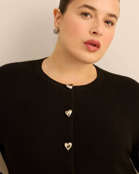 Responsible, Long-Sleeve Peplum Sweater