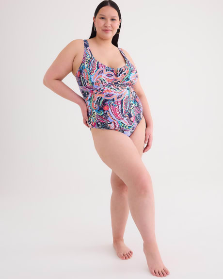 XPIT Summer Female One-Piece Swimsuits Closed Plus Size Swimwear