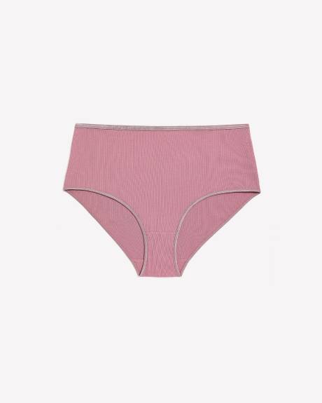 Ribbed Knit Full Brief - ti Voglio
