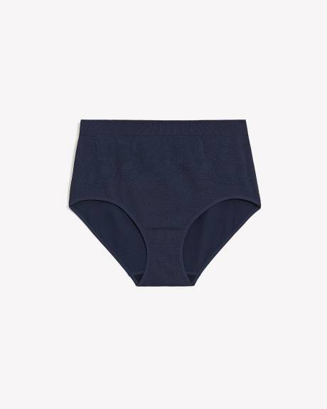 Culotte classique sans coutures avec motif à losanges et détail ornemental - ti Voglio