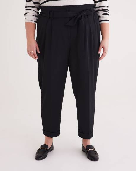 Paper Bag Tapered Pants