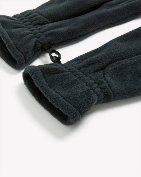 Gants noirs en laine polaire Benton Springs - Columbia