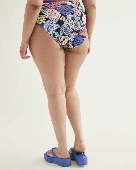 Culotte de maillot fleurie