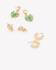 Mini Assorted Earrings, Set of 3