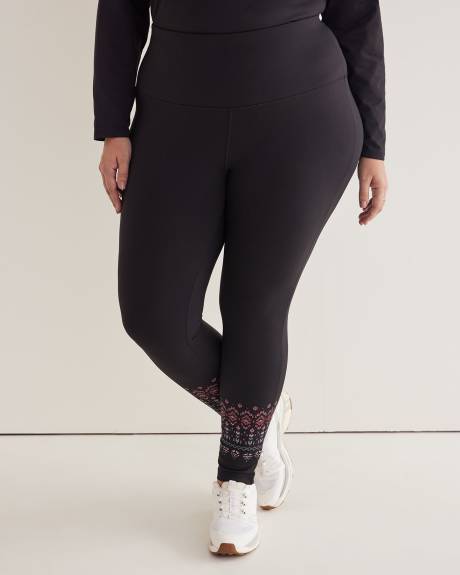 Fair Isle Fashion Legging - Active Zone