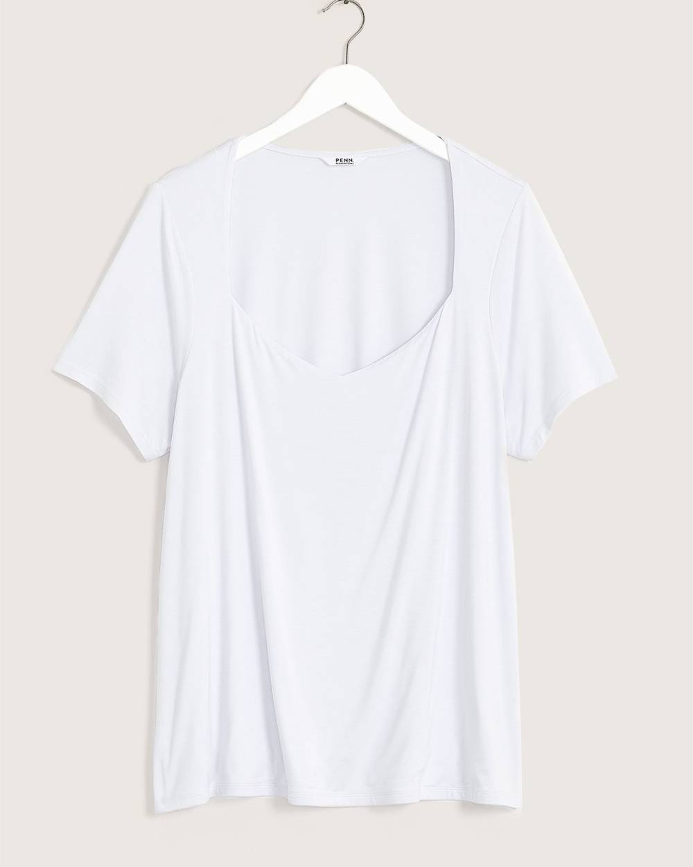 ShortSleeve ALine Knit Top Penningtons