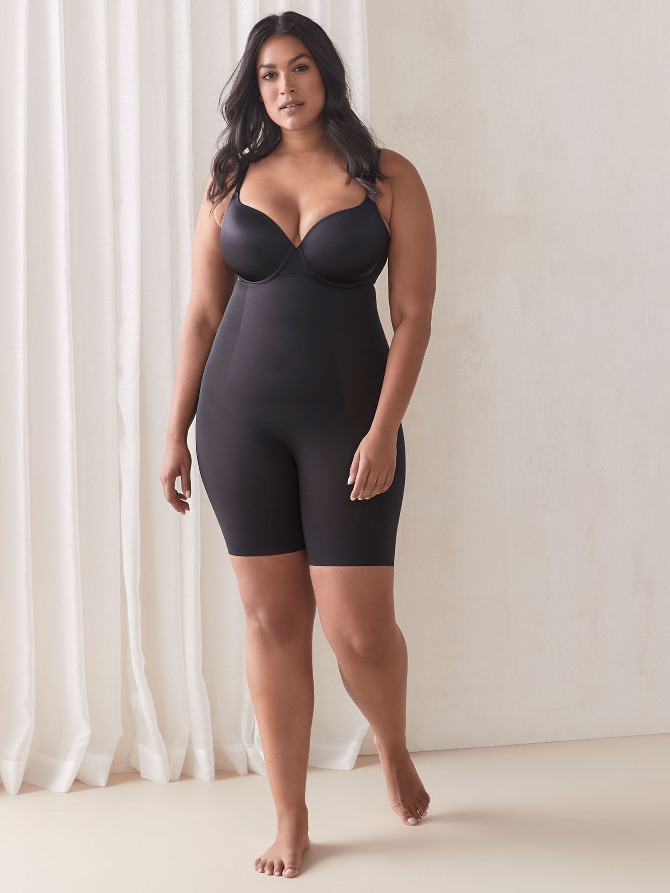 High Waisted MidThigh Thinstincts Shapewear Shorts Spanx Penningtons