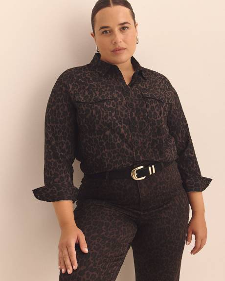 Utility Boxpleat Pocket Shirt - Addition Elle