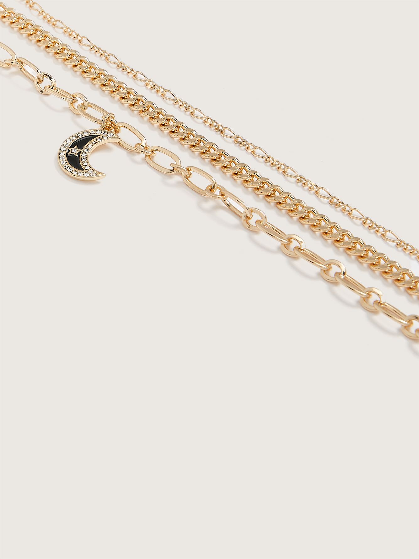 Celestial Charm Chain Bracelets, Set of 3 Penningtons