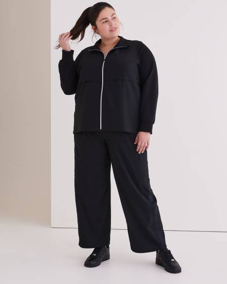 Pantalon parachute extensible, tissu responsable - Active Zone
